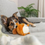 Іграшка Trixie для собак Білка з ефектом пам'яті поліестер помаранчева 13 см