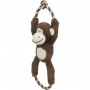Іграшка Trixie для собак Мавпа зі звуком поліестер/бавовна коричнева 40 см