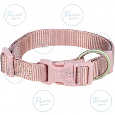 Ошейник Trixie Premium для собак L–XL 40–65 см 25 мм светло-розовый