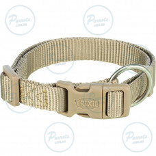 Ошейник Trixie Premium для собак L–XL 40–65 см 25 мм песочный