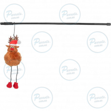 Іграшка Trixie для котів Паличка з різдв яним оленем пластик 45 см