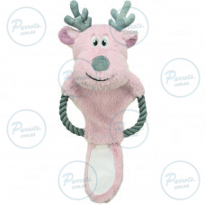 Іграшка Trixie для собак Різдвяний олень з шелестомполіестер 47 см Іграшка Trixie для собак Різдвяний олень з шелестомполіестер 47 см