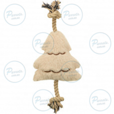 Іграшка Trixie для собак Різдвяна ялинка безшумна поліестер 38 см Іграшка Trixie для собак Різдвяна ялинка безшумна поліестер 38 см