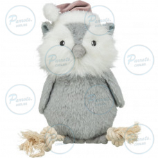 Іграшка Trixie для собак Різдвяна сова з мотузкою поліестер/бавовна 31 см Іграшка Trixie для собак Різдвяна сова з мотузкою поліестер/бавовна 31 см