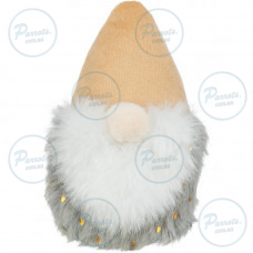 Игрушка Trixie для кошек Рождественский гном с кошачьей мятой, полиэстер, 10 см