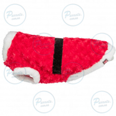 Попона Trixie для собак Різдвяна червона 2025, поліестер, S (52×35 см)