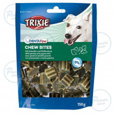 Ласощі Trixie Denta Fun Chew Bites для собак, петрушка та м'ята, 150 г