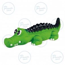 Іграшка Trixie Крокодил з пискавкою для собак, 33 см (латекс)