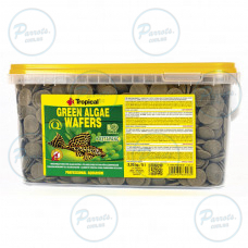 Корм Tropical Green Algae Wafers для травоїдних донних риб пластівці 5 л/ 2,25 кг