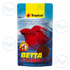 Сухий корм Tropical Betta Granulat для півників, 10 г (гранули)