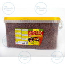 Сухий корм Tropical Cichlid & Arowana Medium Sticks для м'ясоїдних цихлід, 3,6 кг (палички)