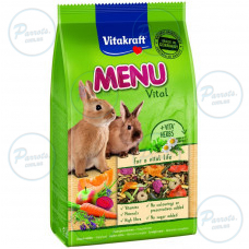 Корм Vitakraft Premium Menu Vital для кроликов, 1 кг