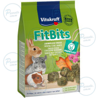 Ласощі Vitakraft Fit Bits для декоративних гризунів овочі та люцерна 500 г