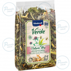 Корм Vitakraft Vita Verde для декоративных грызунов, с подорожником и клевером, 70 г