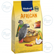 Корм Vitakraft African для крупных африканских попугаев, 750 г