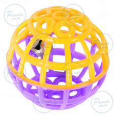 Іграшка Природа Кулька-дзвоник для кота, 4,5 см (пластик)