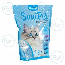 Наполнитель для кошачьего туалета Природа Sani Pet силикалевый, 3,8 л