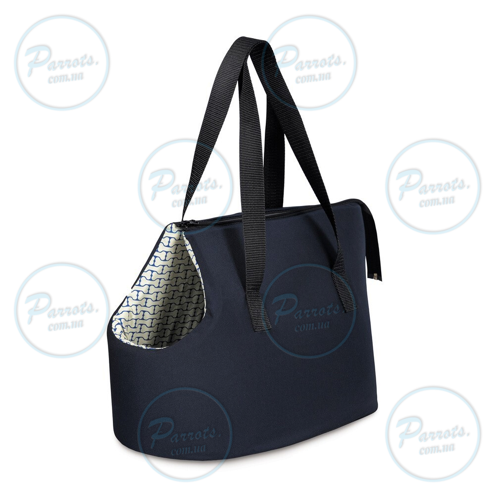 Сумка-переноска Природа Bag для собак, темно-синяя 40х28х20 см