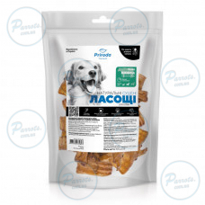 Натуральні сушені ласощі для собак Трахея яловича сушена рублена 500 г Натуральні сушені ласощі для собак Трахея яловича сушена рублена 500 г
