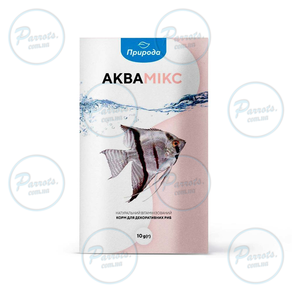 Корм Природа "Аквамікс" для декоративних риб, 10 г
