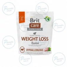 Сухий корм Brit Care Dog Hypoallergenic Weight Loss для собак із зайвою вагою, гіпоалергенний з кроликом, 1 кг