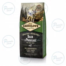 Сухой корм Carnilove Duck & Pheasant для взрослых собак всех пород, утка и фазан, 12 кг