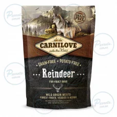Сухой корм Carnilove Raindeer для взрослых собак всех пород, оленина и кабан, 1,5 кг