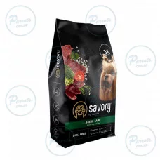 Сухой корм Savory для собак гурманов малых пород, со свежим ягненком, 8 кг